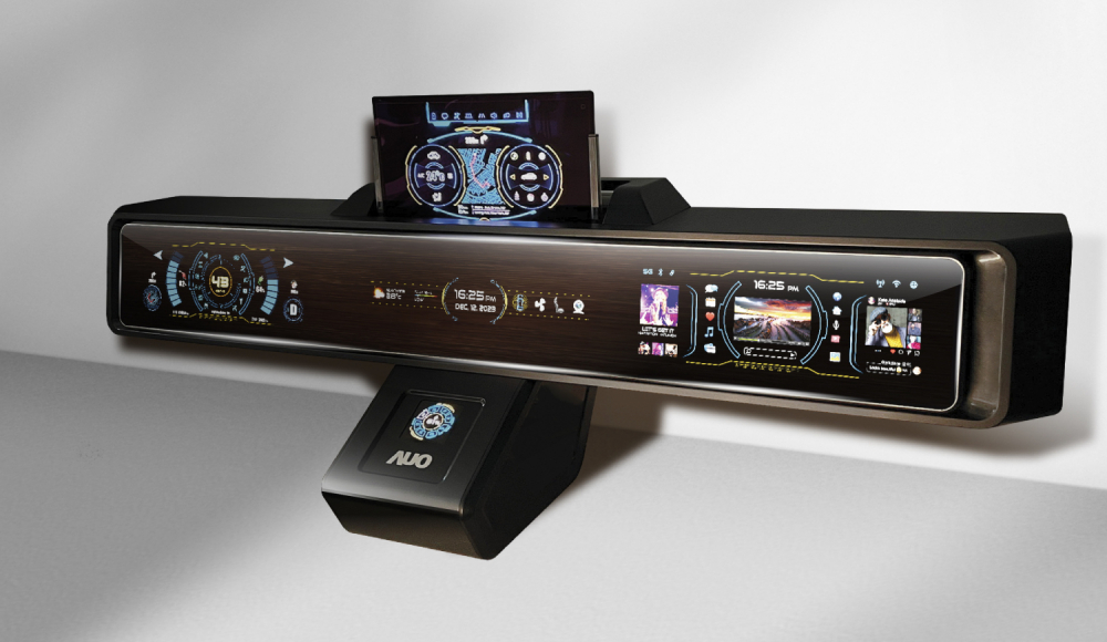 3499拉斯维加斯Micro LED沉浸式车舱显示方案结合 可卷式、可伸缩的Micro LED应用并可呈现不同的质感纹路，展现人性化设计