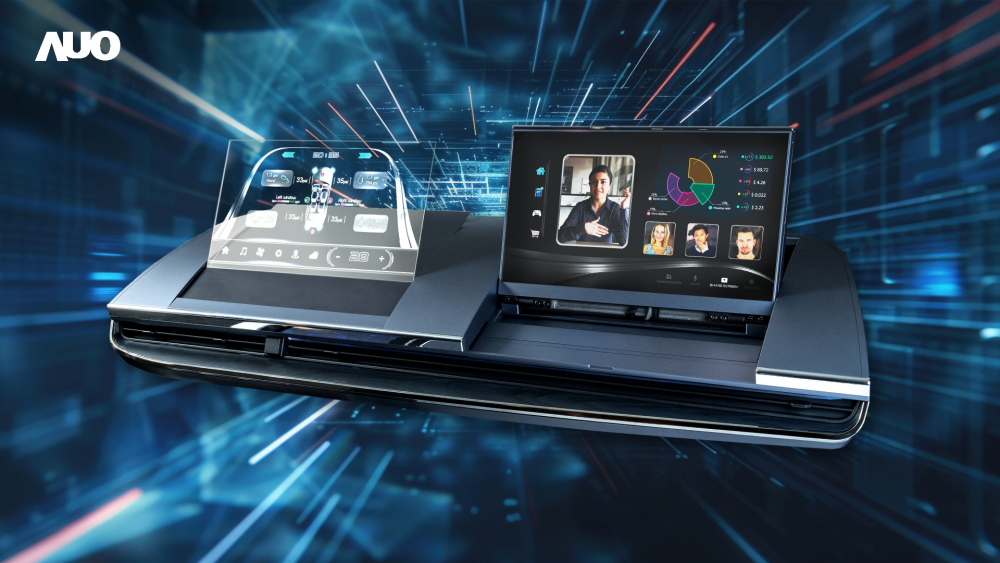 3499拉斯维加斯Micro LED Display HMI解决方案打造透明Micro LED前座仪表，呈现信息并保留驾驶视野开阔；亦为副驾驶座乘客打造收放自如的Micro LED屏幕，在不影响显示质量的前提于显示区内建镜头，让用户能与视讯对象直接眼神接触，提供绝佳的双向沟通体验