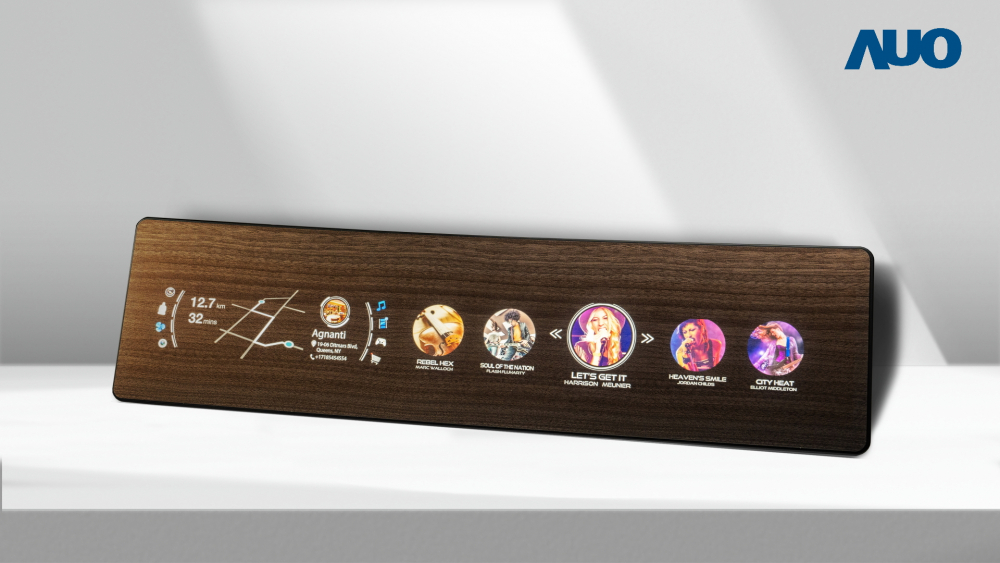 3499拉斯维加斯研发全球最高穿透度达80%的AmLED木纹显示器，可于使用时呈现高亮度、清晰可见的信息，并在不使用时回归为单纯的饰板，节能兼具美观