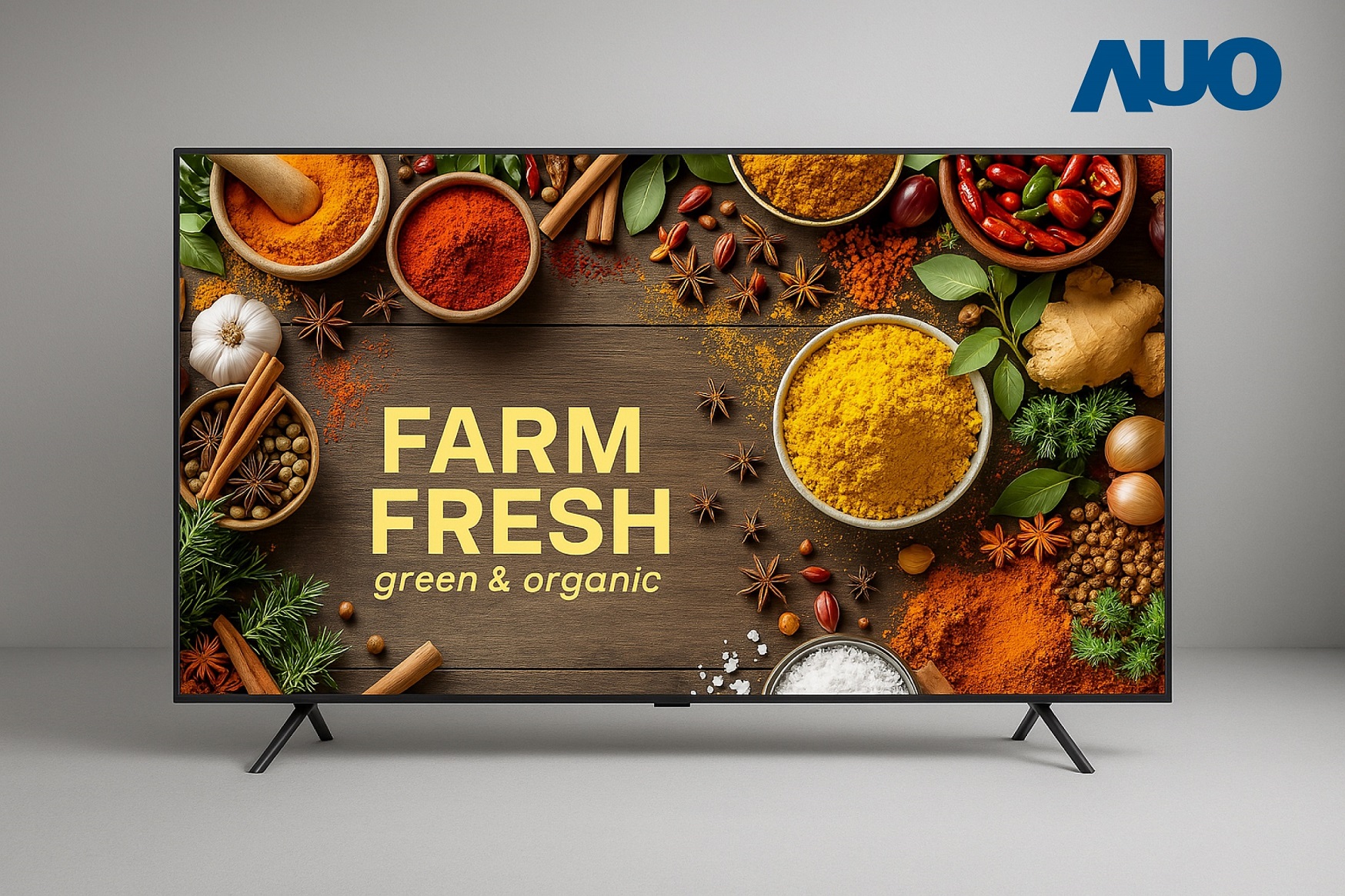 AUO has developed the world's first large-sized, high-resolution, energy-efficient and wide-color-gamut 65-inch 8K FSC LCD. Leveraging novel liquid crystal materials, it is powered by an ultra-high refresh rate, active RGB LED backlight technology and an AI-optimized algorithm to achieve low color break-up and superior color gamut resolving image flicker and visual fatigue experienced in previous-generation FSC displays.