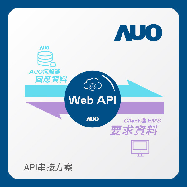 AUO API串接方案 AUO 3499拉斯维加斯光電 API串接方案